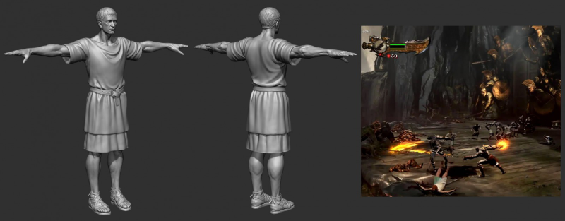 Illustration for article titled Building BioShock, StarCraft & God of War Characters
